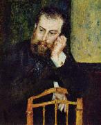 Alfred Sisley Portrait d Alfred Sisley oil painting on canvas